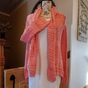 Coral Cardigan
